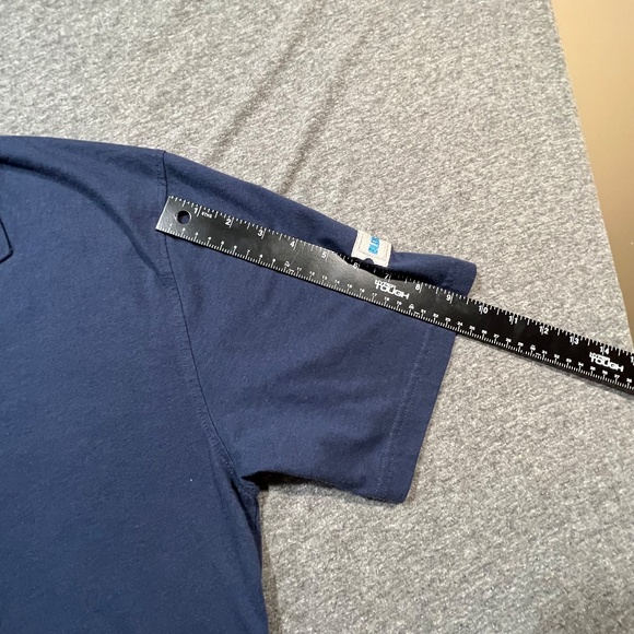 Vintage Blockbuster Employee Polo Navy with Left Arm Logo | Size Extra Large - Picture 7 of 8